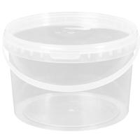 Ведро 2л с крышкой прозрач /44шт/ АУ Ведро 2л с крышкой прозрач /44шт/ АУ