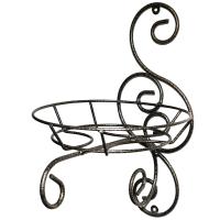 Подставка Настенная РЗДИ Крюк Комбо 1 горшок бронза