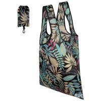 Сумка складная 38*55см Листья полиэстер 104372 /100шт/Рыжий Кот