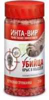 Инта-Вир зерно от крыс и мышей 250г Инта-Вир зерно от крыс и мышей 250г