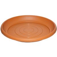 Поддон 37см терракот /10шт/Ф/