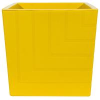 Кашпо Квадро 13л медовый КВ25-34