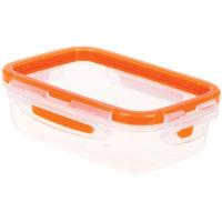 Емкость д/прод. 0,4л РИЧ оранжевый с зажимами М1385 /18шт/ М-пласт