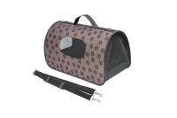 Сумка переноска Променад №4 жесткая с карманом 51*29*29см/90024