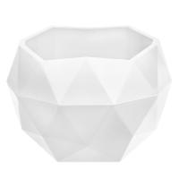 Кашпо Топаз 0,45л белый КШ-9110 Кашпо Топаз 0,45л белый КШ-9110