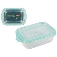 Контейнер "LIMPIDO" 0,370л жаропр стекла с крышкой Mallony