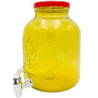 Лимонадник 5л "Золотой Фазан" ТО 110 желтый /2шт/В Лимонадник 5л "Золотой Фазан" ТО 110 желтый /2шт/В