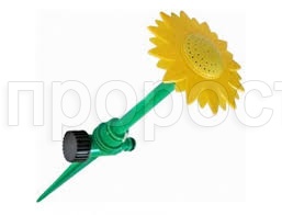 Разбрызгиватель PARK в форме цветка на пике желтый 330028 Разбрызгиватель PARK в форме цветка на пике желтый 330028