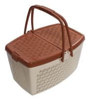 Корзина для пикника Конти 23л с крышкой