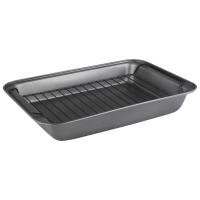 Форма д/запекания 37,5*25,5*5см с решеткой R-055/12шт/191307