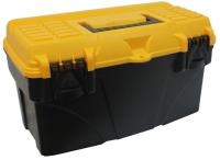 Ящик для инструментов ТИТАН 21 желтый с черным М2933 Ящик для инструментов ТИТАН 21 желтый с черным М2933