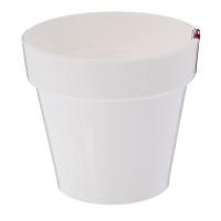 Кашпо Порто 3,5л белый со вставкой