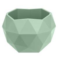 Кашпо Топаз 0,45л мятный КШ-9118  Кашпо Топаз 0,45л мятный КШ-9118