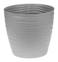 Кашпо ДЮНА 1,7л серый М3068 