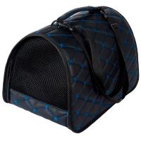 Сумка-переноска жесткая Карбон №1 черно-син./04615-8/2/Ксоди