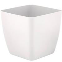 Кашпо Vienna 5л квадрат. белоснежный жасмин IG6804 /16шт/ПР