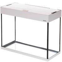 Аквариум прямоугольный со светильником 115л(800*350*490) LUX120 белое дерево