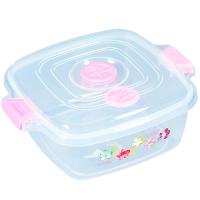 Контейнер д/пищ.прод. белый 3,5л СВЧ квадрат 05018 /50шт/Арз