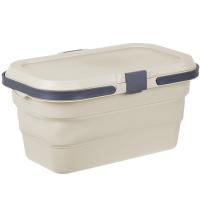 Корзина д/пикника ФЛЕКС 16л складная латте М1239 /3шт/М-пласт Корзина д/пикника ФЛЕКС 16л складная латте М1239 /3шт/М-пласт