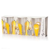 Набор стаканов Снэп (3шт) 260мл желтый 41632B/Y