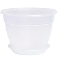 Кашпо для орхидей Антик 1,6л прозрачный 5PL0007