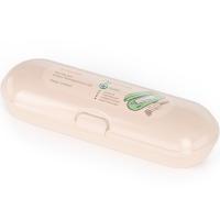 Футляр д/зубных щеток бежевый М8395 /33шт/ Альтерн