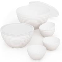 Набор Чаш Оазис (2шт,2,5л,4л) (24шт*0,35л) белый 