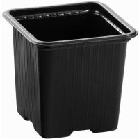 Рассадник 0,31л черный кв. 8*8*8см /лист 0,7/1280шт/А