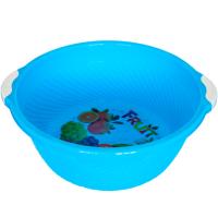 Таз 10л "Люкс" с ручками голубой 03036 /10шт/Арз