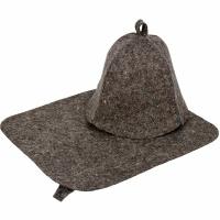 Набор подарочный "Банные штучки" 2 предмета(шапка,коврик) 41344/20шт/Профит Набор подарочный "Банные штучки" 2 предмета(шапка,коврик) 41344/20шт/Профит