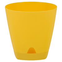 Цветочный горшок Амстердам 1,35л спелая груша с прикрепленным поддоном ING6199СГ