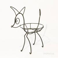 Подставка  настольная на 1 горшок Лисенок 