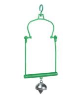 Качели для попугаев с металлическим колокольчиком