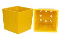 Кашпо Квадро 6,6л медовый КВ20-34