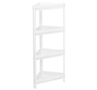 Полка треугольная 4 секции белый М2707 /3шт/М-пласт 