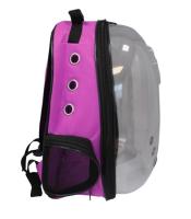 Рюкзак-переноска д/животн.трансформер раскладной 24x30x40см фиолетовый/Рст451ф/