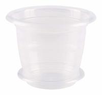 Кашпо для орхидей 1л прозрачный М7686