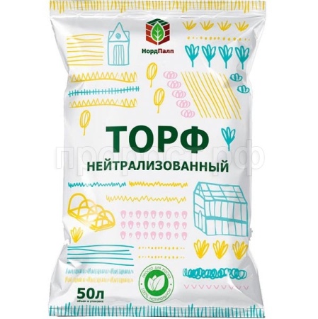 Торф нейтрализованный 50л Сад Чудес Торф нейтрализованный 50л Сад Чудес