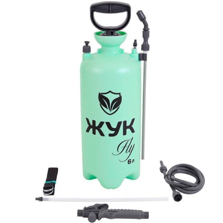 Опрыскиватель 6л помп. Жук Fly ОП-320 мятный 9958-00 /6шт/Цикл Опрыскиватель 6л помп. Жук Fly ОП-320 мятный 9958-00 /6шт/Цикл