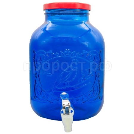 Лимонадник 5л "Золотой Фазан" ТО 110 синий /2шт/В Лимонадник 5л "Золотой Фазан" ТО 110 синий /2шт/В