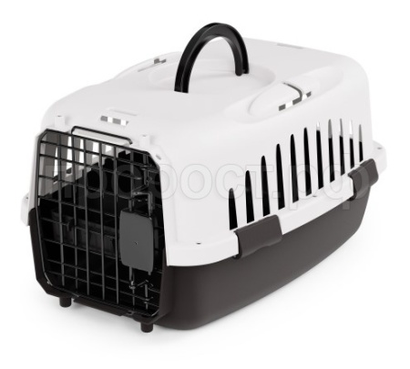 Переноска с металлической дверцей и замком 48*32,5*26см/М8690