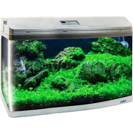 Аквариум 3100R 208л 1000*480*620мм серебро/Jebo/73537048