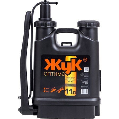 Опрыскиватель 11л Жук Оптима ранцевый черный ОГ-111 Опрыскиватель 11л Жук Оптима ранцевый черный ОГ-111