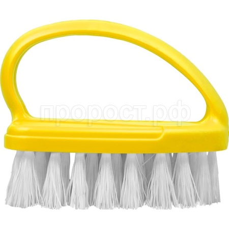 Щетка-скребок Spin&Clean 10см PRO желтый SC0003 /63шт/ПР 