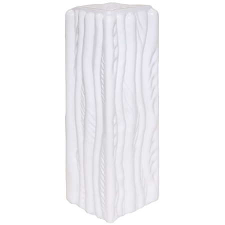 Ваза Квадрат Кора h30 12*12см белый 200/300 К-251/072978