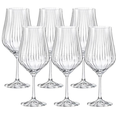 Набор бокалов для вина TULIPA OPTIC 6шт 540мл /CR540106TO