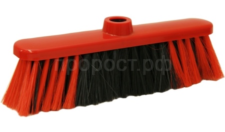 Щетка для уборки мусора ЛЮКС красный М5103