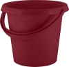 Ведро 10л Rock'n'Roll бордовый SC1103 /10шт/ПР