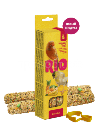 Лакомство для канареек РИО фрукты 2*40гр
