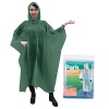 Дождевик "Пончо" 120*130см р-р L зеленый материал ПЕВА Дождевик "Пончо" 120*130см р-р L зеленый материал ПЕВА